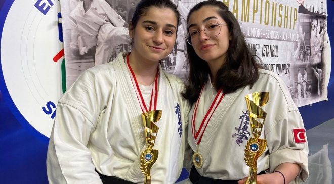 Karatede Avrupa Şampiyonu Boyabatlı