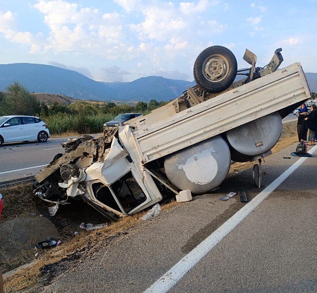Boyabat'ta Trafik Kazası 1 Ağır Yaralı