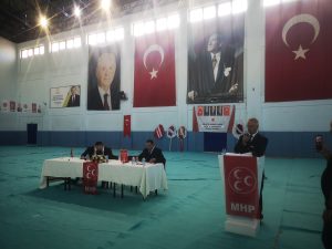 MHP Sinop İl Başkanı Hikmet Çınar yeniden başkan seçildi.