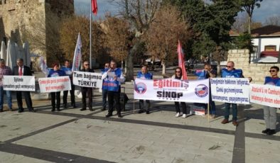 Eğitim İş Sendikası  Sinop Şubesi 24 Kasım Öğretmenler Günü Basın Açıklaması