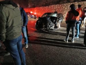 Sinop Boyabat Yolunda Trafik Kazası 2 Yaralı 1 Ölü