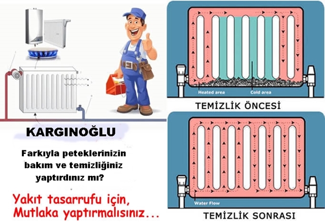 Kargınoğlu Isı Tesisat ile peteklerin temizlenme hizmetleri devam ediyor434343