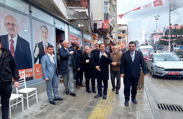 Yeniden Refah Partisi Genel Başkan Yardımcısı Mehmet Kaderli Boyabat ve Durağan'ı Ziyaret Etti11