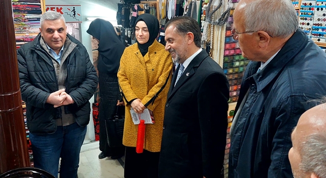 Yeniden Refah Partisi Genel Başkan Yardımcısı Mehmet Kaderli Boyabat ve Durağan'ı Ziyaret Etti555