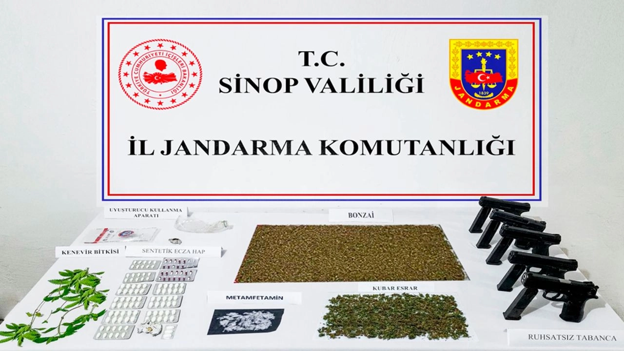 Sinop’ta operasyonunda 19 şahıs gözaltına alındı.
