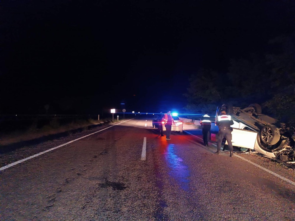 Boyabat'ta Trafik Kazası 2 Yaralı474747