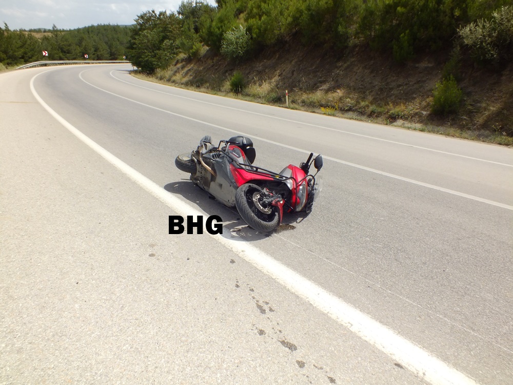 boyabat trafik kazasi motosiklet 1yarali123
