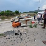 Boyabat'ta Minibüs ve Traktör çarpıştı 1 ölü 1 yaralı