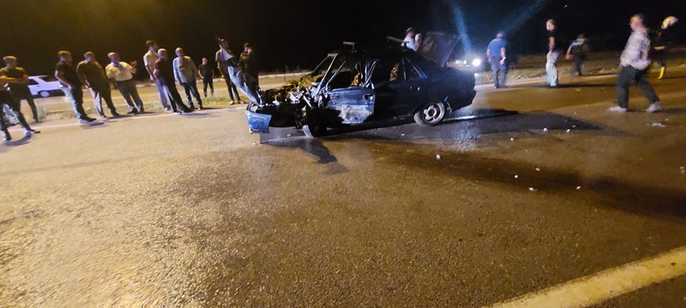 Boyabat Daylı Köyü Mevkii Trafik Kazası 2 Yaralı234