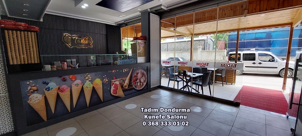 Tadım Dondurma ve Künefe Salonu Boyabat'ta Hizmetinizde4224