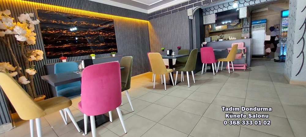 Tadım Dondurma ve Künefe Salonu Boyabat'ta Hizmetinizde452454
