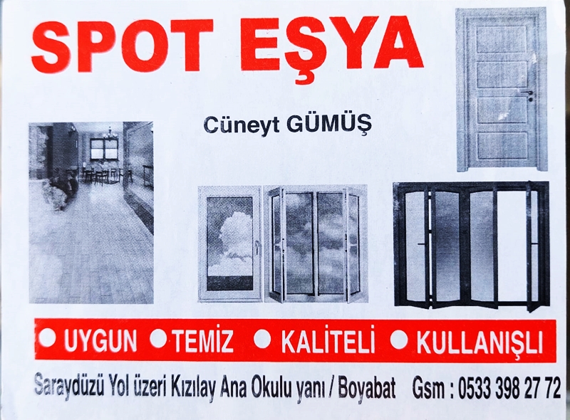 Cüneyt Gümüş Spot'ta evin her köşesi güzelleşiyor.