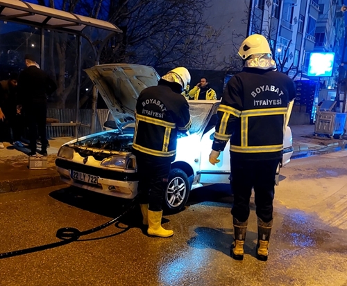 Boyabat'ta paniğe neden olan