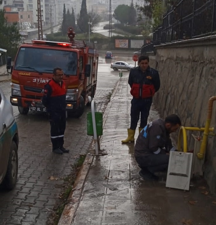 Doğalgaz Kaçağı Olayı: Boyabat’ta Gergin Dakikalar