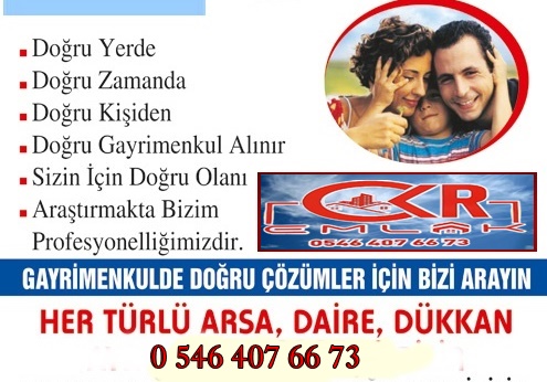 Daire, Dükkan, Arsa Arayışınızda Boyabat'ta CKR Emlak Yanınızda!989