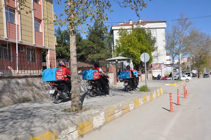 Motosiklet Sürücülerine Hayat Kurtaran Eğitim 9 boyabat guvenli motosiklet surucu egitimi trafik polisi 11
