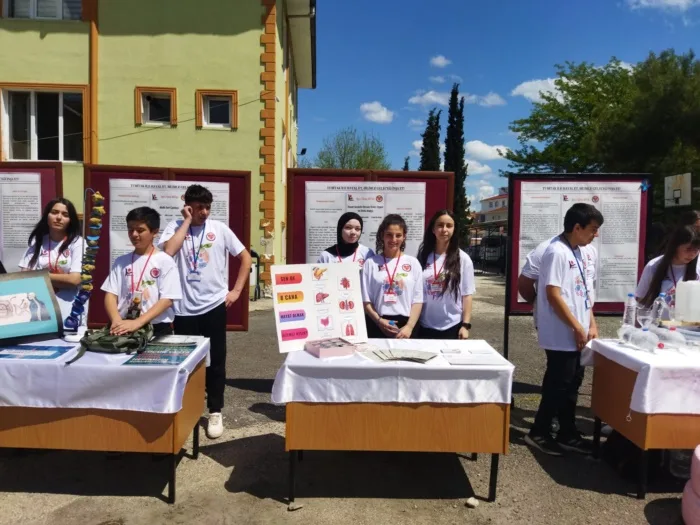 İbn-i Sina MTAL’den TÜBİTAK’ta Büyük Başarı 20 Projeyle Bilim Fuarı Düzenlendi