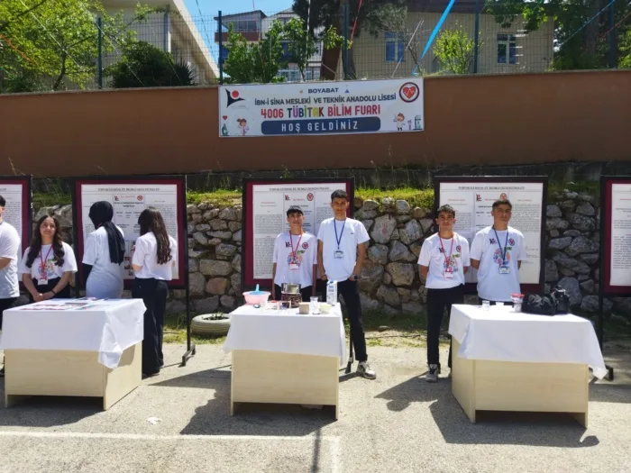 sinop boyabat iIbn i Sina MTALden TUBITAKta Buyuk Basari Projeyle Bilim Fuari fd0f81b1 2c1a 4a09 a6cc dbeabd1bfeea