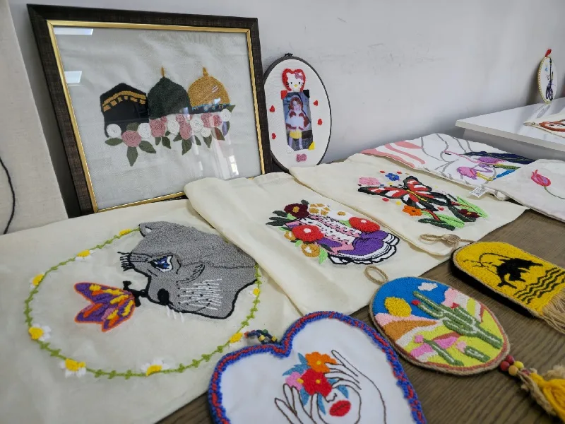 "Hazır Gereçlerle Punch Nakışı" Kursu Başarıyla Tamamlandı