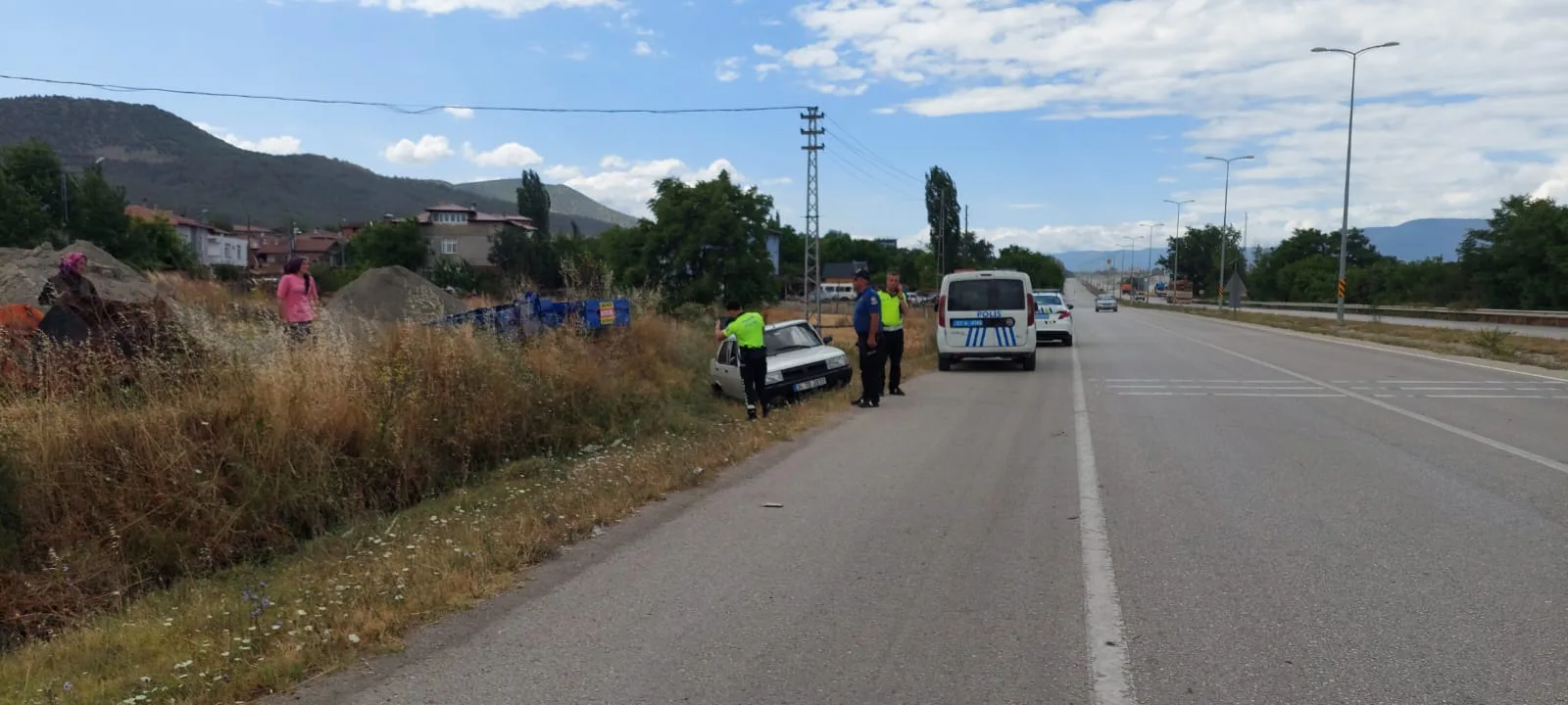 Boyabat'ta Trafik Kazası: 1 Yaralı!3