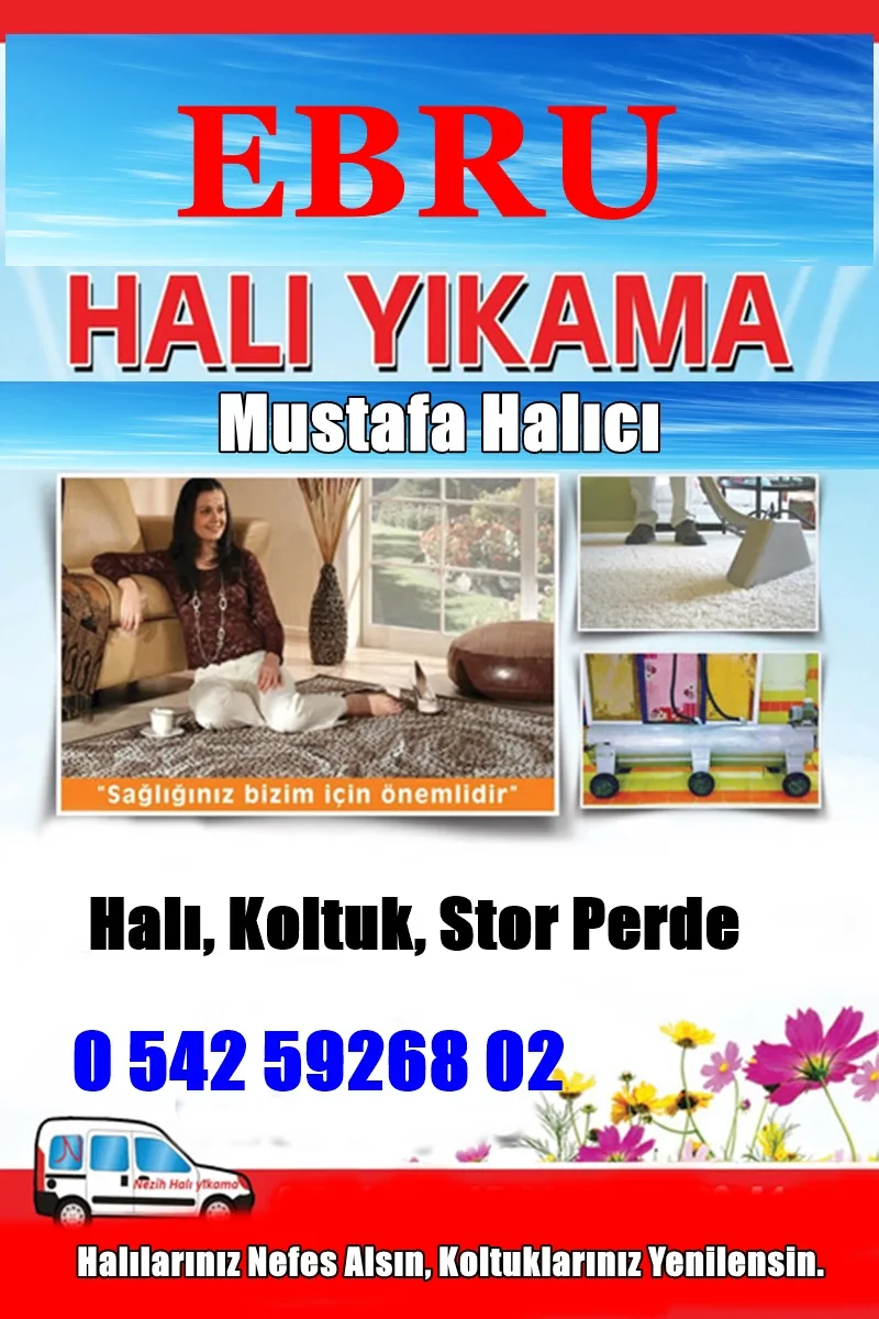 Ebru Halı Koltuk Yıkama: Boyabat'ta Pırıl Pırıl Temizlik!