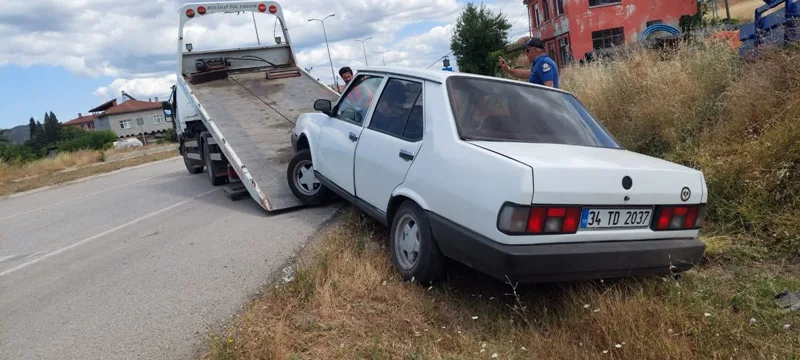 Boyabat'ta Trafik Kazası: 1 Yaralı! 