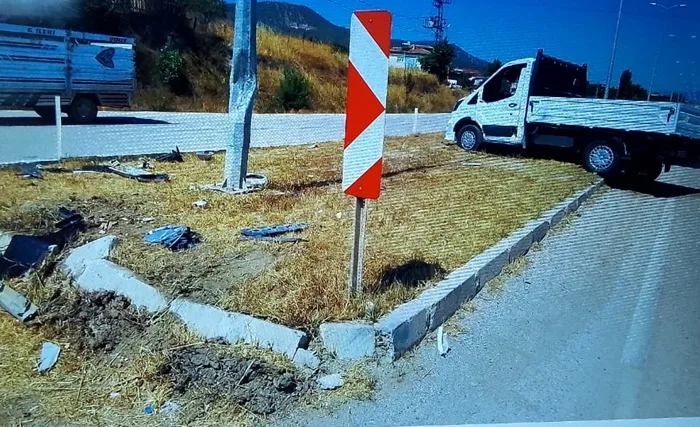 Boyabat'ta Trafik Kazası Bir Kişi Yaralandı