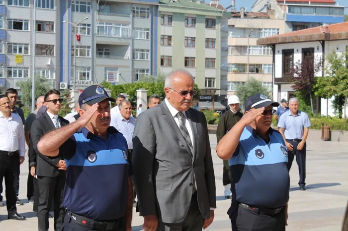 Boyabat'ta Zafer Bayramı Kutlaması: Şehitler Anıldı