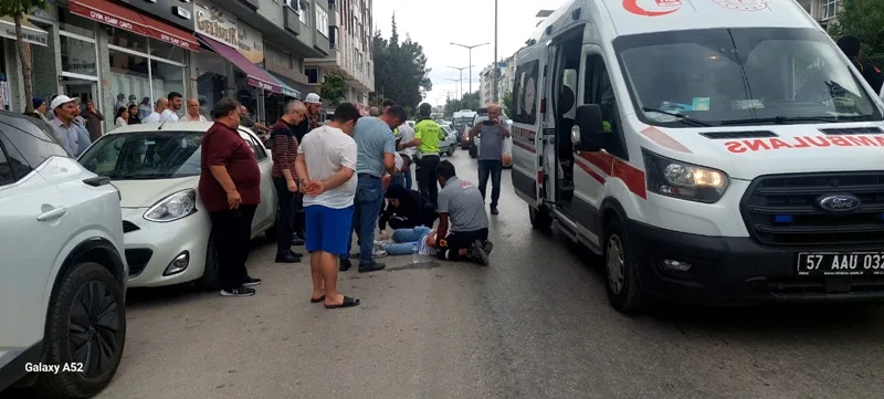 Boyabat, elektrikli bisiklet, trafik kazası