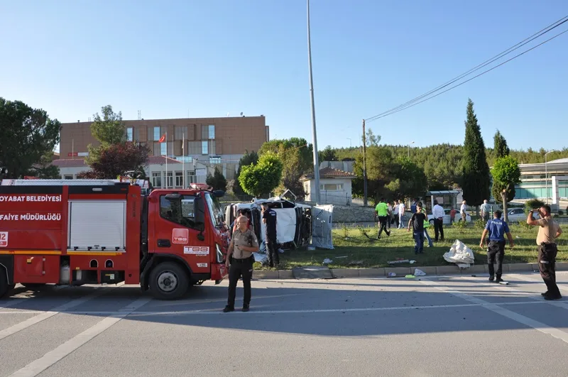 Boyabat Otogar Kavşağı Yakınında Kaza bir yaralı 4 Boyabat Otogar Kavşağı Yakınında Kaza bir yaralı55