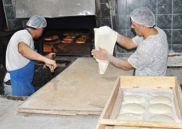 Geleneksel Boyabat Ekmeği Boyabat Usulü İçli Pide Nasip Ekmek Fırınında2
