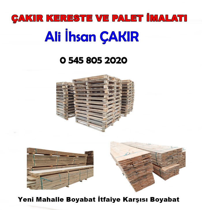 sinop boyabat orman urunleri kerestecilik palet imalat ali ihsan cakir 57556544545