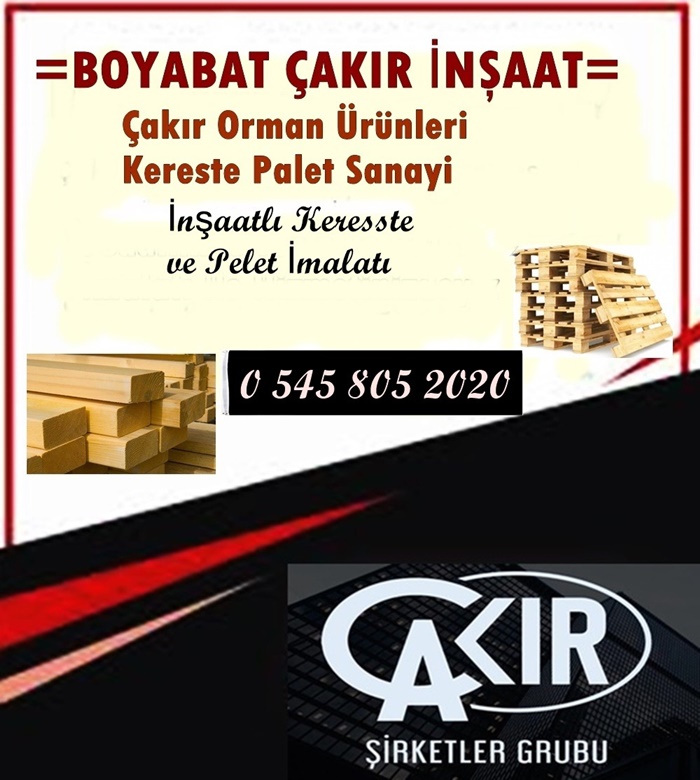 sinop boyabat orman urunleri kerestecilik palet imalat8777