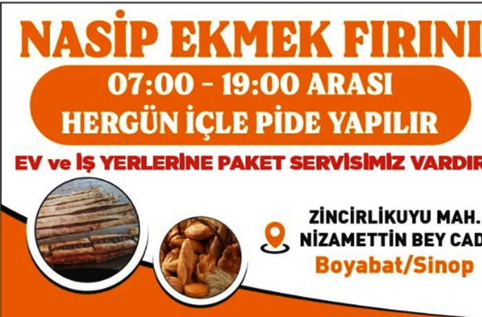 sinop boyabat nasip kara firin ekmek firini orta carsi icli pide meshurfirin 468584