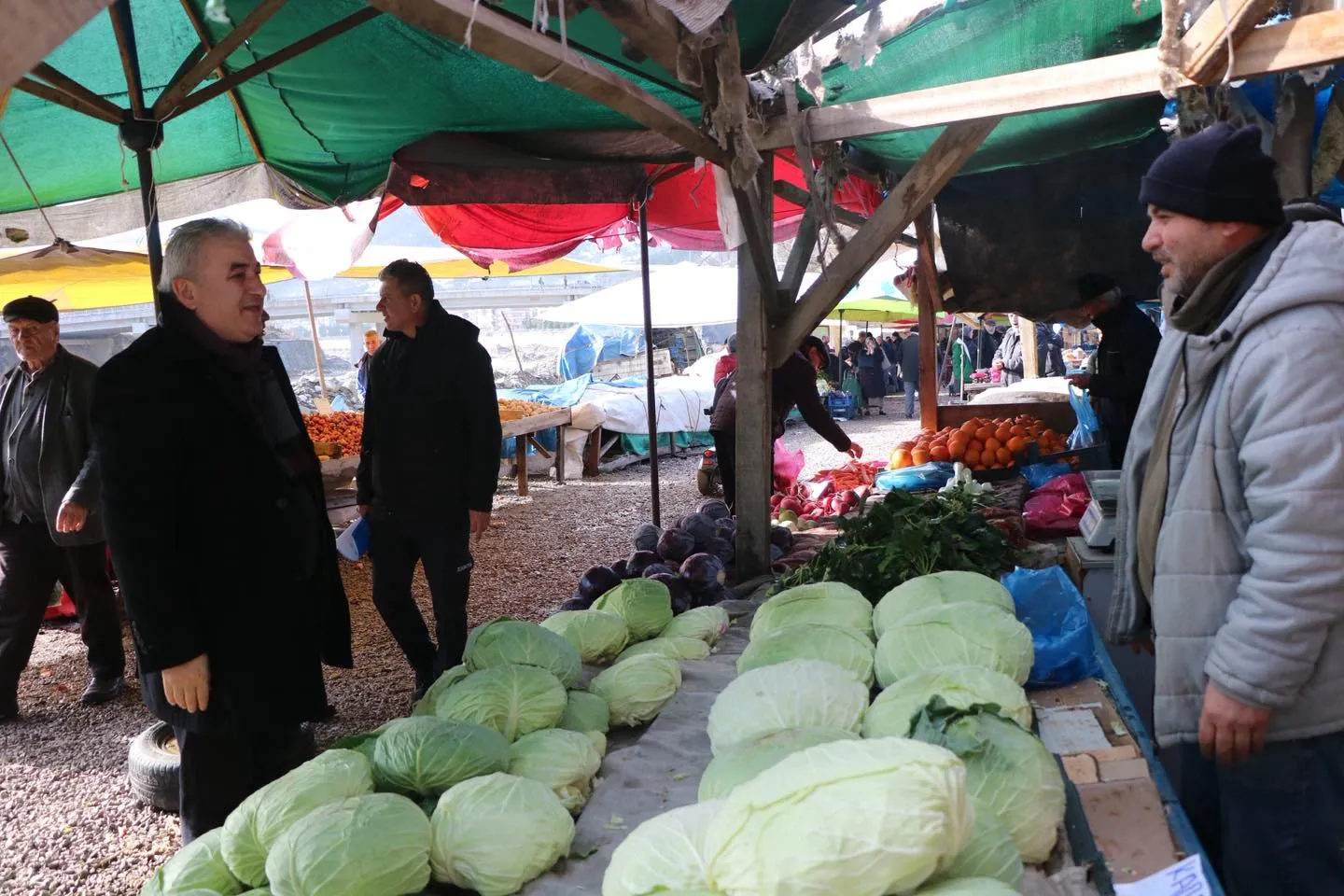 Başkan Hayrettin Kaya'dan Ayancık Pazar Esnafına Müjde