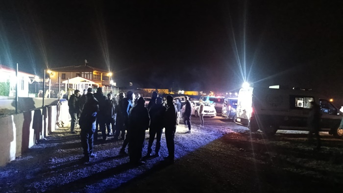 Boyabat OSB Karsisinda Barakada Supheli Olum