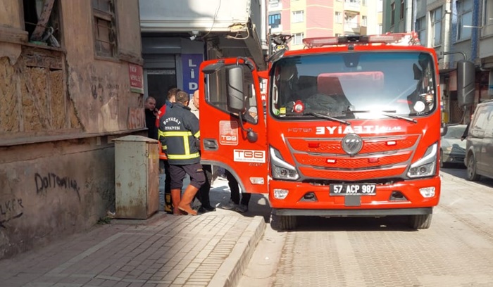 sinop boyabat elktrik kablalari tutustu yangin